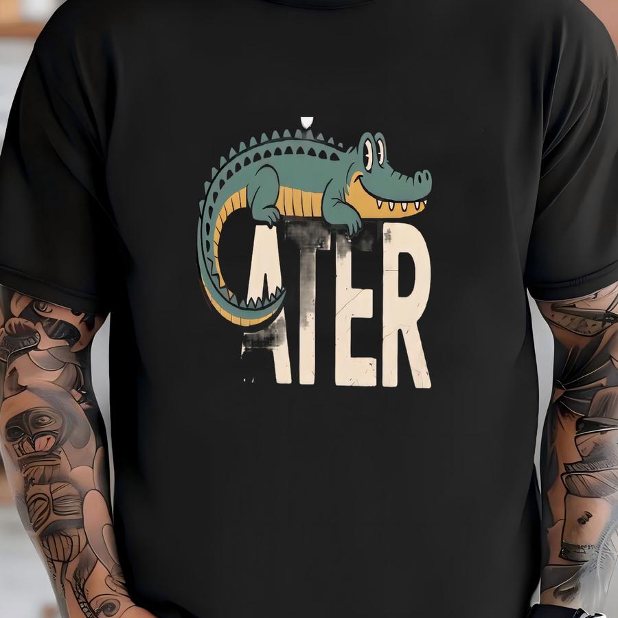 Later Gator Cute Cartoon Vintage Bootleg Shirt, Alligator Retro 90s Y2k Tee, Funky Fashion Apparel Hoodie, For Her T-shirt