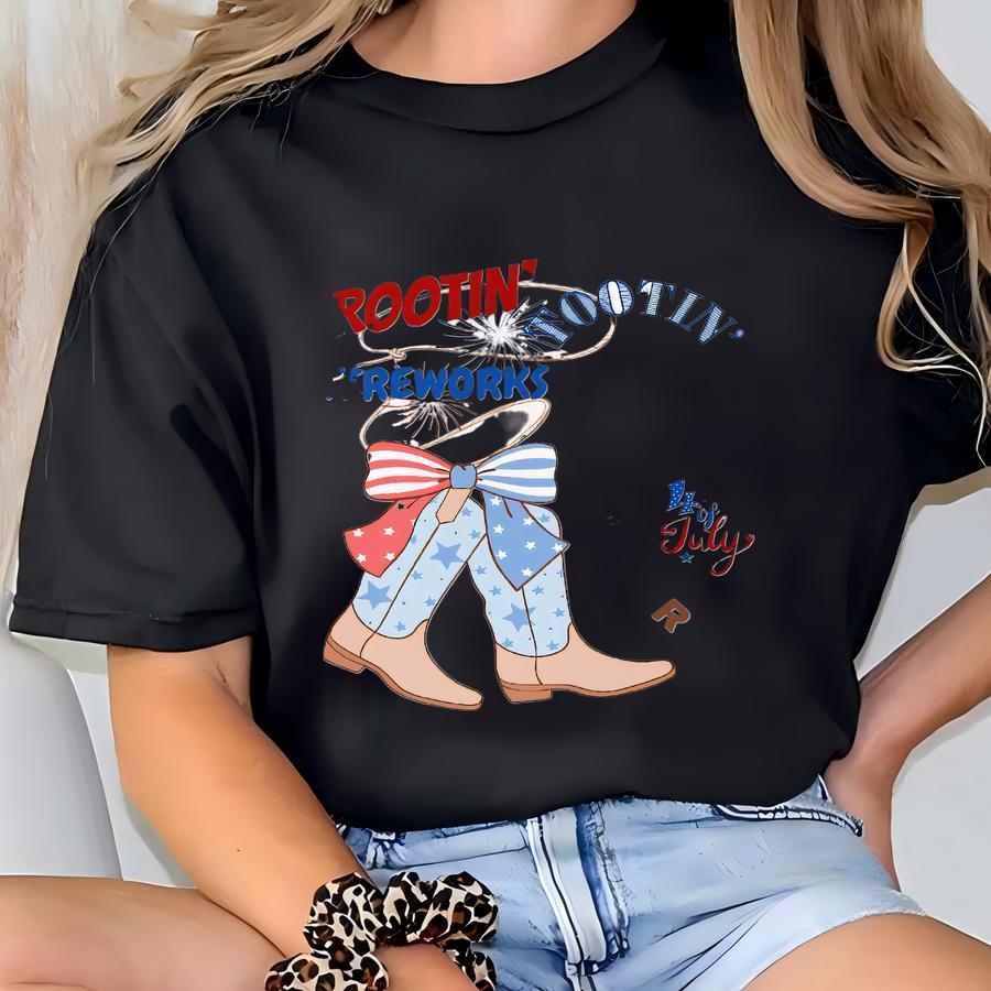 Rootin' Tootin' Fireworks Shootin T-shirt