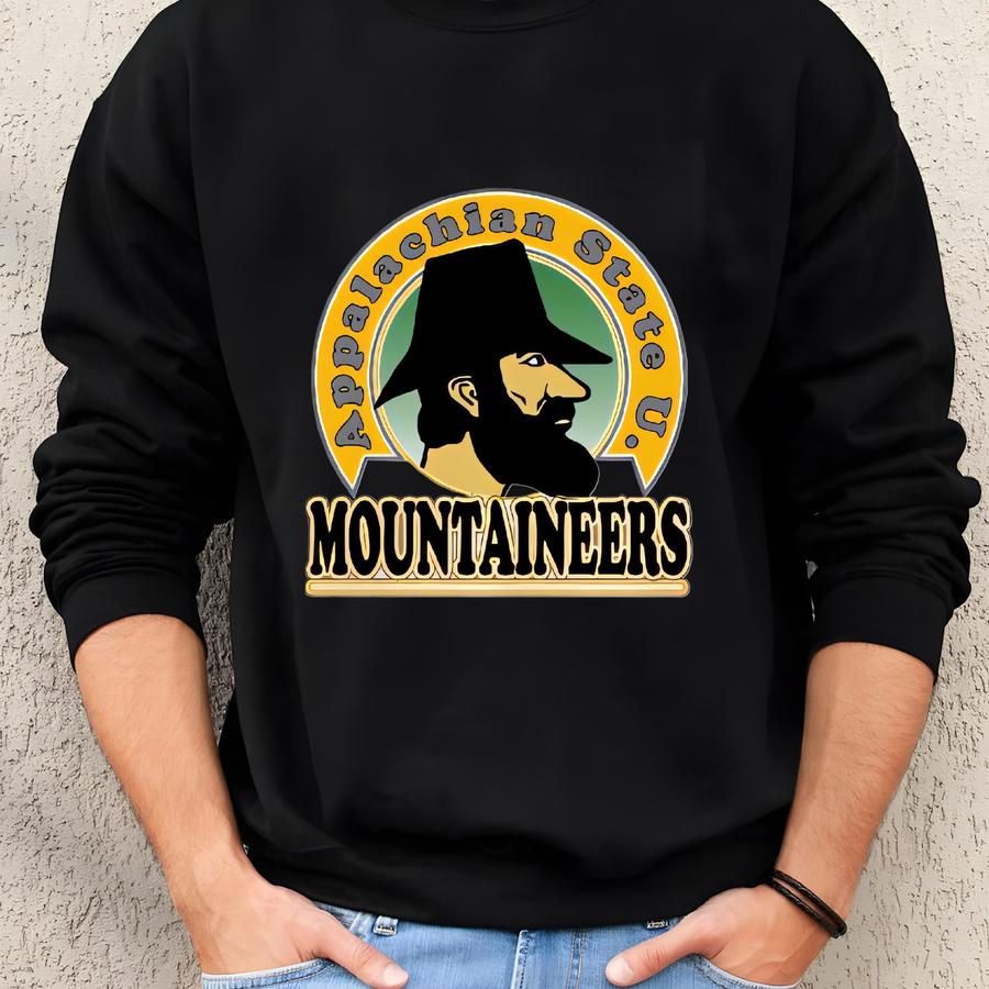 Vintage 90s Appalachian State University Sweatshirt, Appalachian State University Mountaineers Sweatshirt,appalachian State University Shirt Sweatshirt
