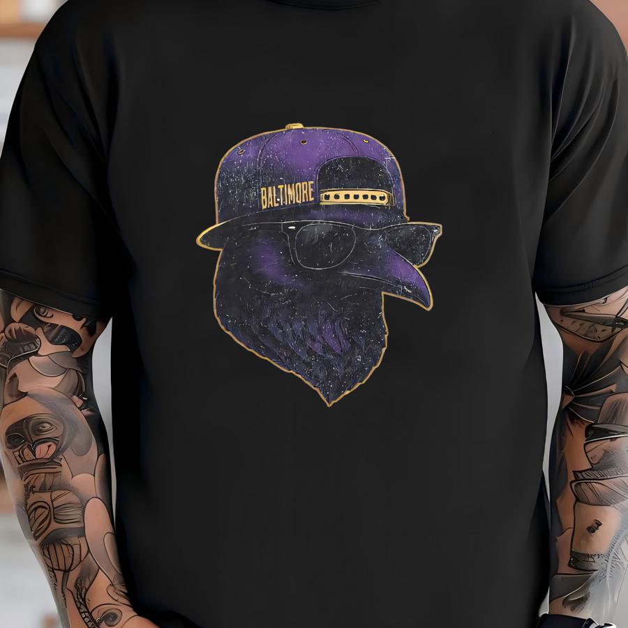 Vintage Baltimore Football Sweatshirt, Fan Gift Crewneck, Game Day Apparel, Unisex Sports Pullover, Baltimore Football Fan Gear T-shirt