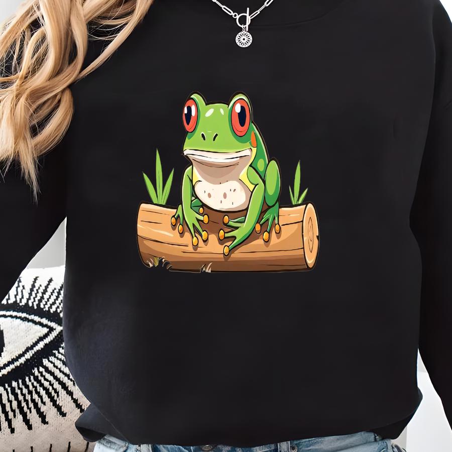 Funny Frog Tee: Diddly Squat Sarcastic Humor T-shirt Sweatshirt