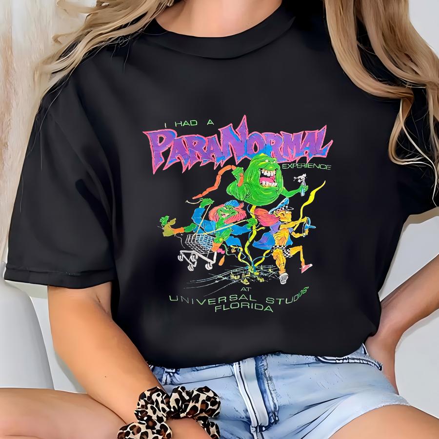 Vintage 80s 90s Universal Studios Ghostbusters Sweatshirt Size L T-shirt