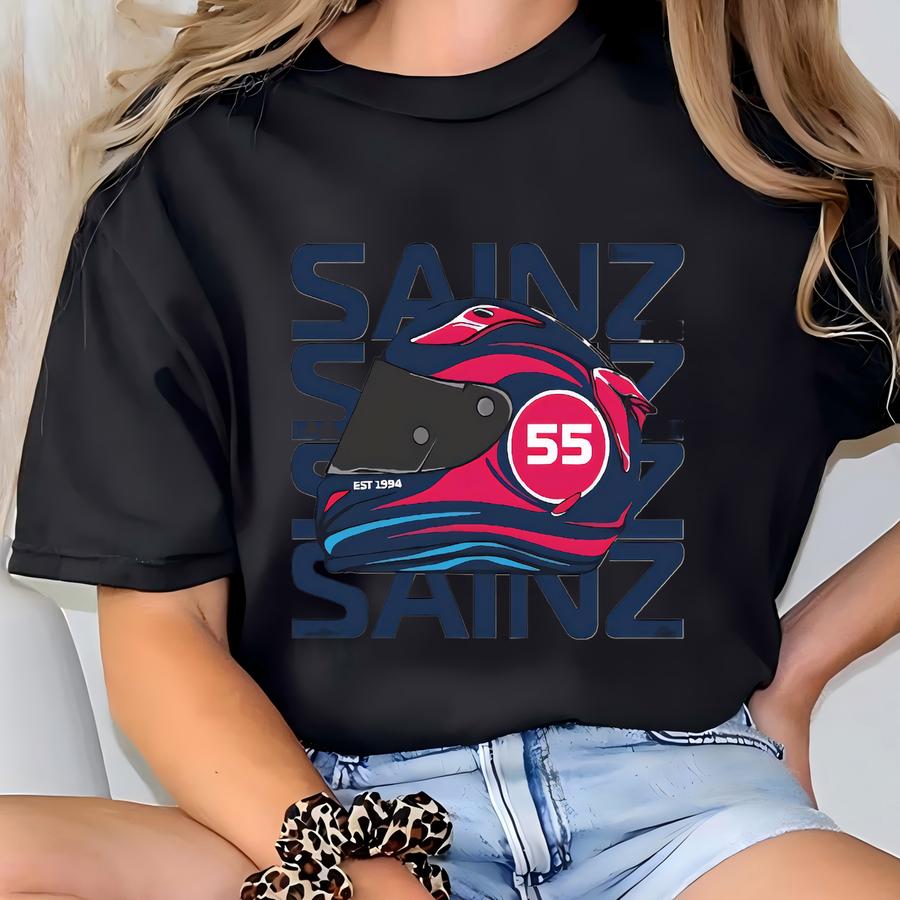 Carlos Sainz Formula One Shirt, F1 Shirt, Carlos Sainz Shirt, Carlos Sainz F1, Sainz F1 Shirt, Team Sainz, F1 Sainz Merch T-shirt