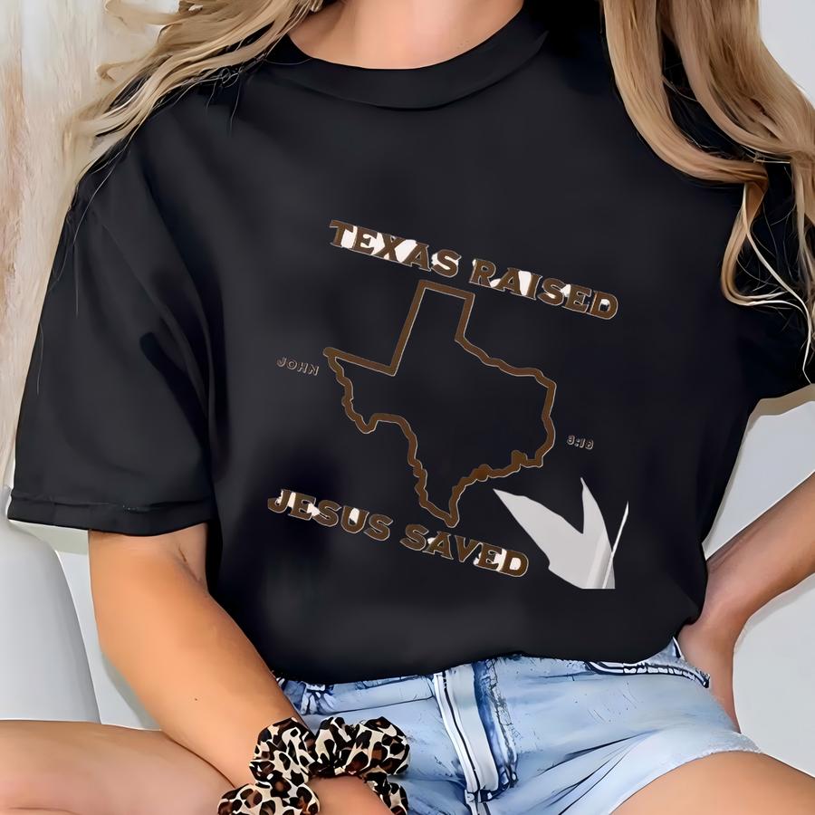 Texas Raised Tough Phone Case: Faith-inspired Protective Cover T-shirt