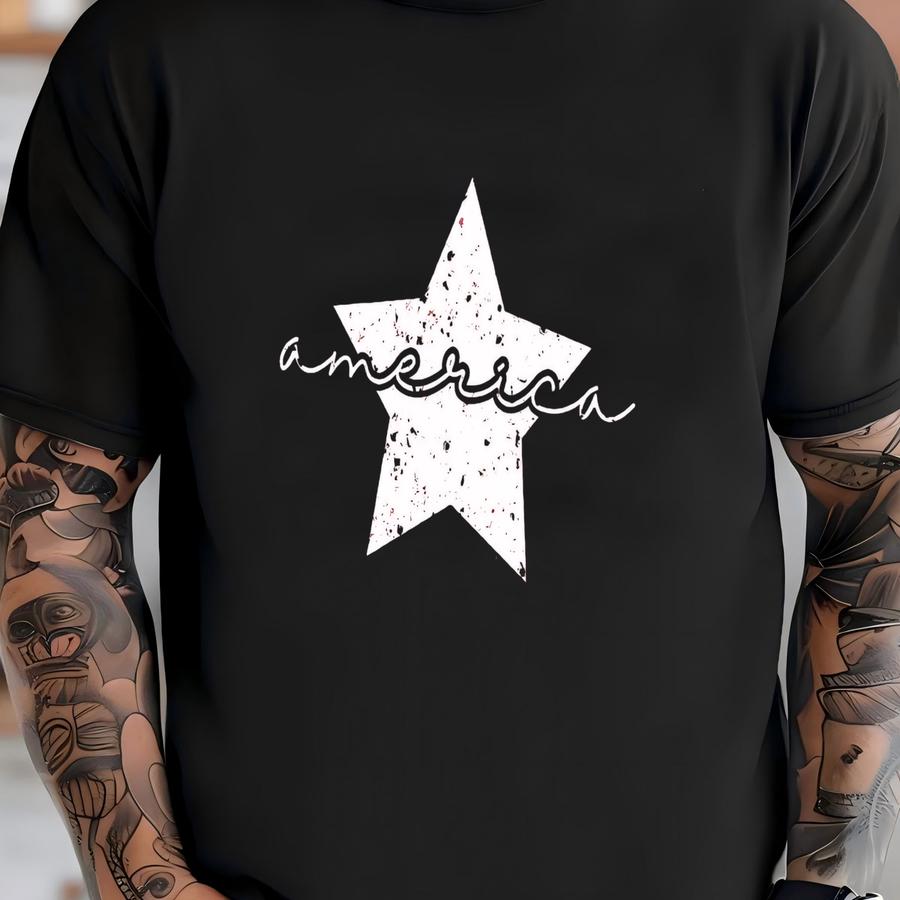 America Shirt, America Shirt, 4th Of July Shirt, Usa Shirt, Shirt For 4th Of July, Memorial Day Patriotic Shirts, Star Shirts T-shirt