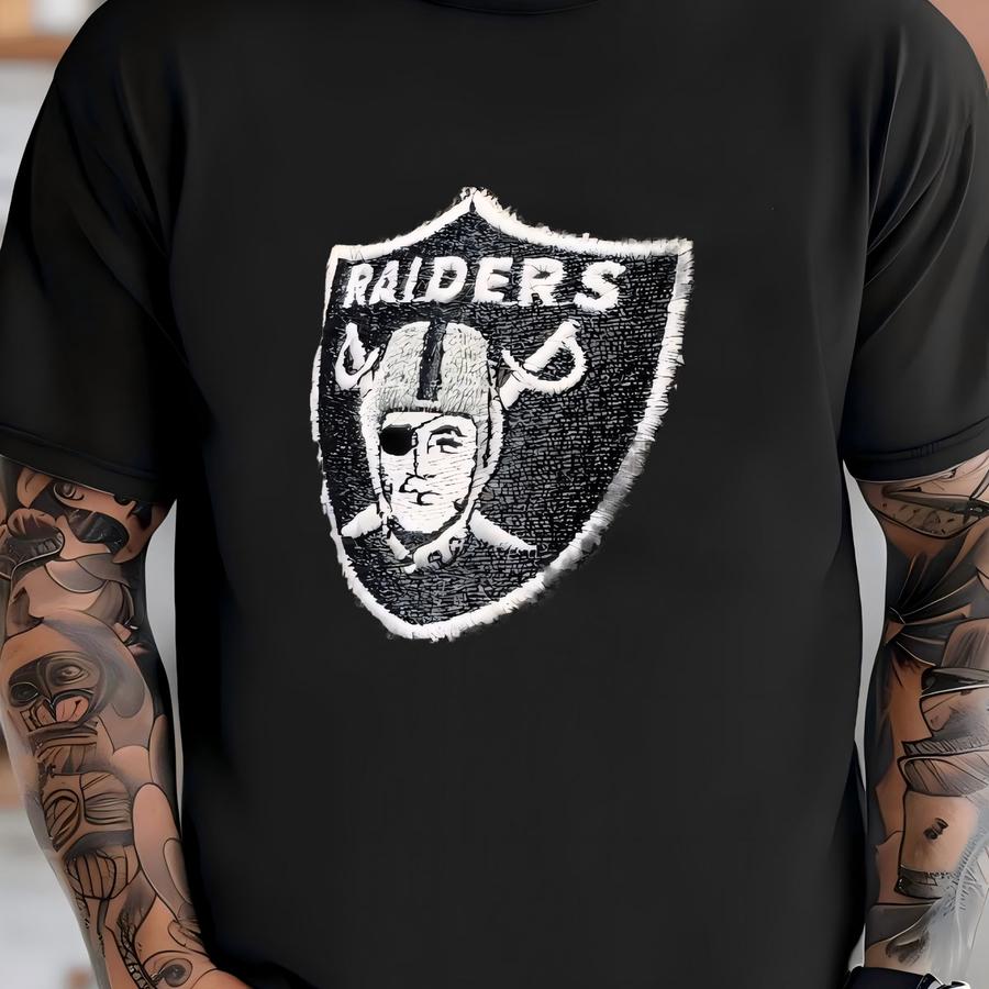 Vintage 90s Oakland Las Vegas  Football New Era Salt Pepper Hat Usa One Size T-shirt