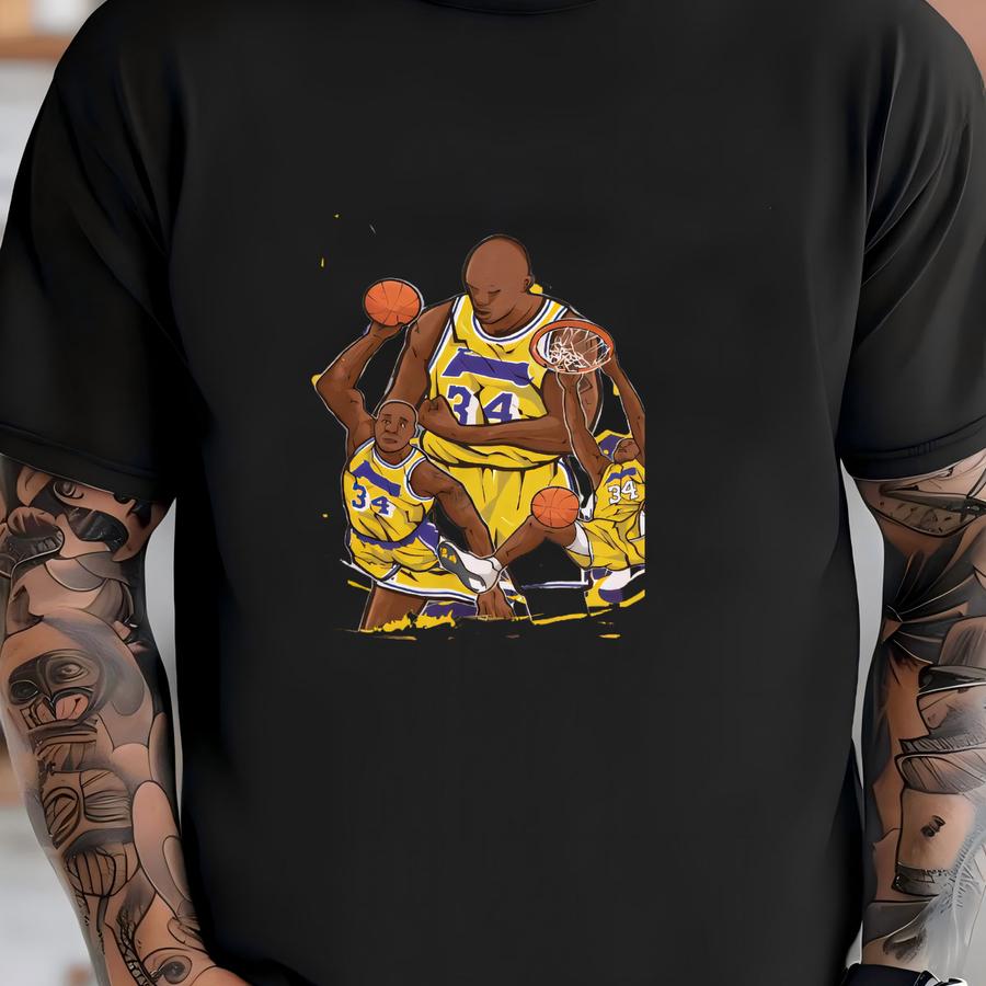 Shaquille O’neal Cartoon Hoodie T-shirt