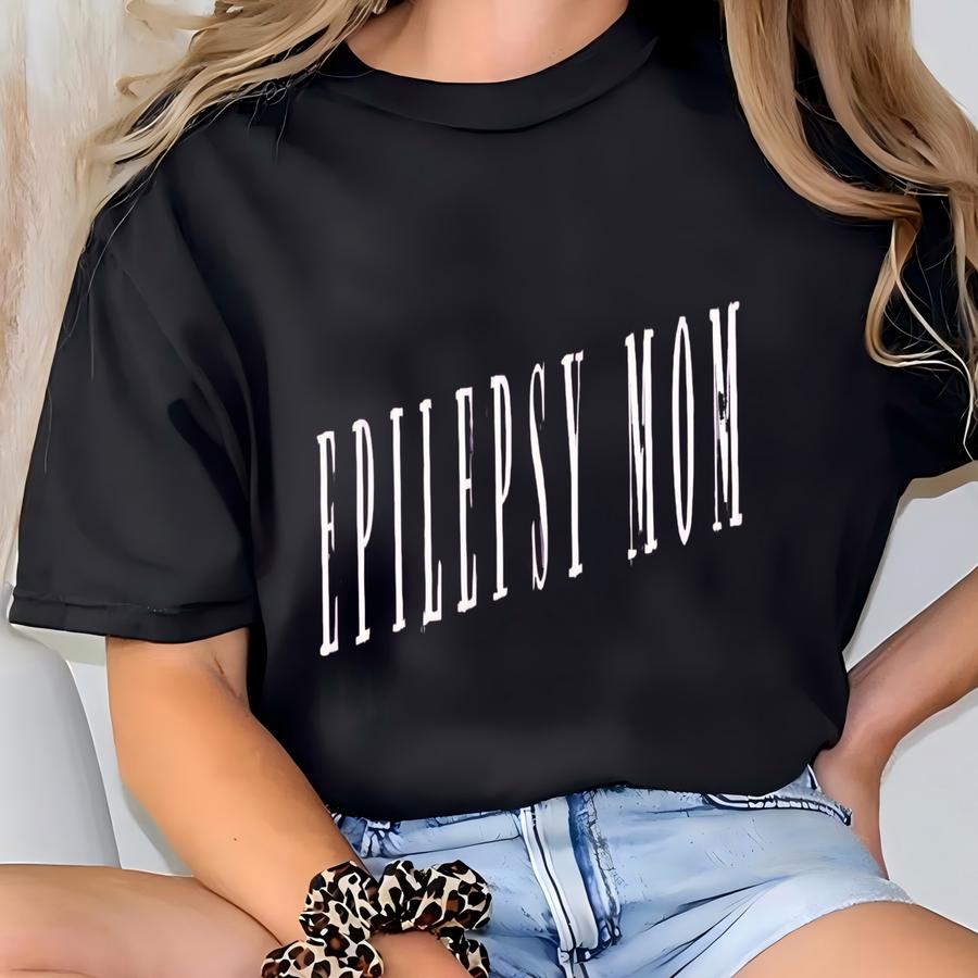 Epilepsy Sweatshirt Epilepsy Awareness Shirt Epilepsy Shirt Purple Epilepsy Mom Sweatshirt Epilepsy Warrior Mom Epilepsy Mama Epilepsy Gift T-shirt