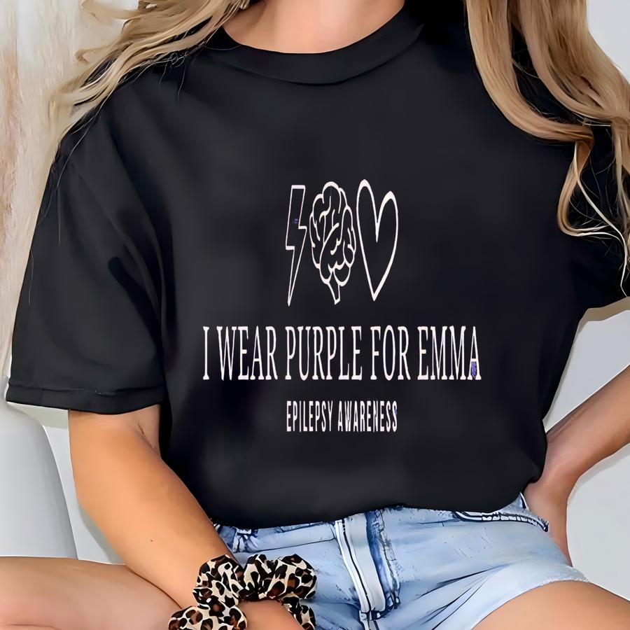 Epilepsy Sweatshirt Epilepsy Awareness Shirt Epilepsy Shirt Purple Epilepsy Mom Sweatshirt Epilepsy Warrior Mom Epilepsy Mama Epilepsy Gift T-shirt
