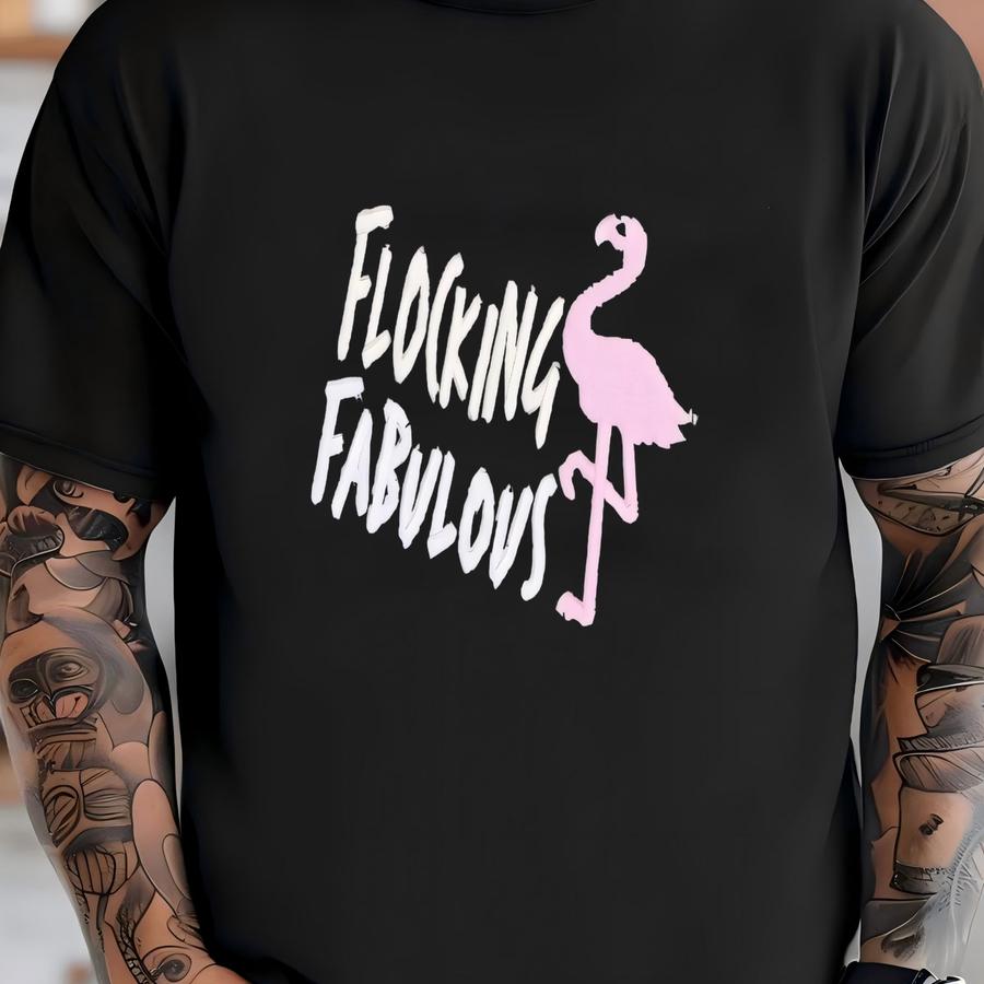 Custom Flamingo Hat: Personalized Text Baseball Cap, Choose Font And Colors T-shirt