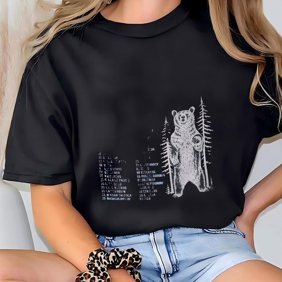 Vintage National Parks Shirt Us National Park Gifts National Park Camping Gift Mountain Hiking Shirt Park Tee Outdoor Lover Adventure Shirt T-shirt