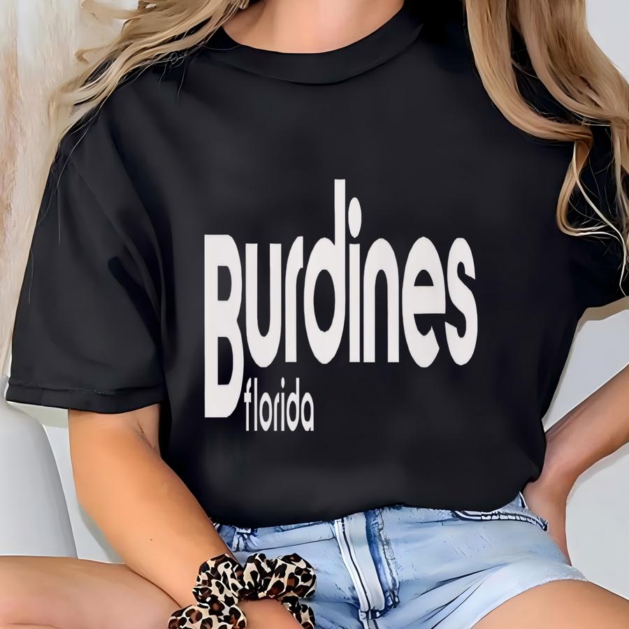 Burdines Department Store Florida Large Organic Tee - Bygone Brand Retro T-shirt