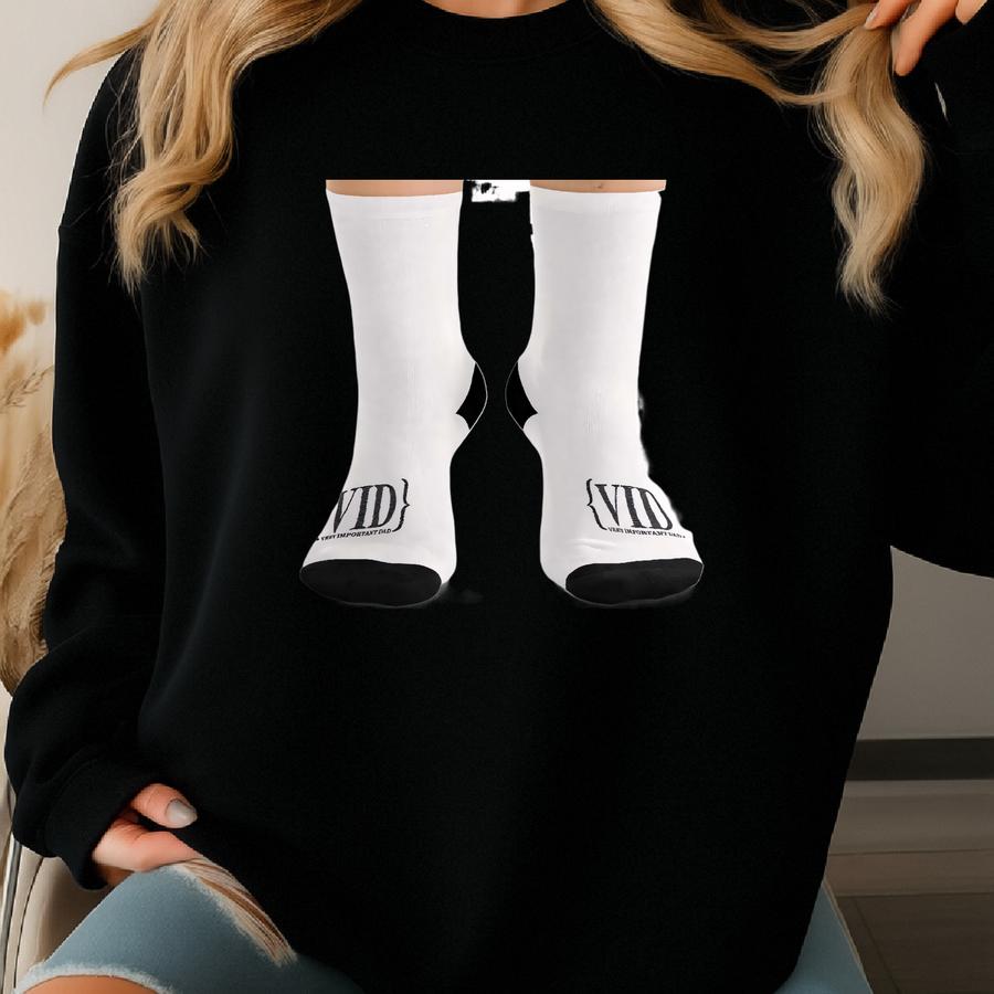 Polyester Dad Socks: Sustainable Everyday Wear Sweatshirt
