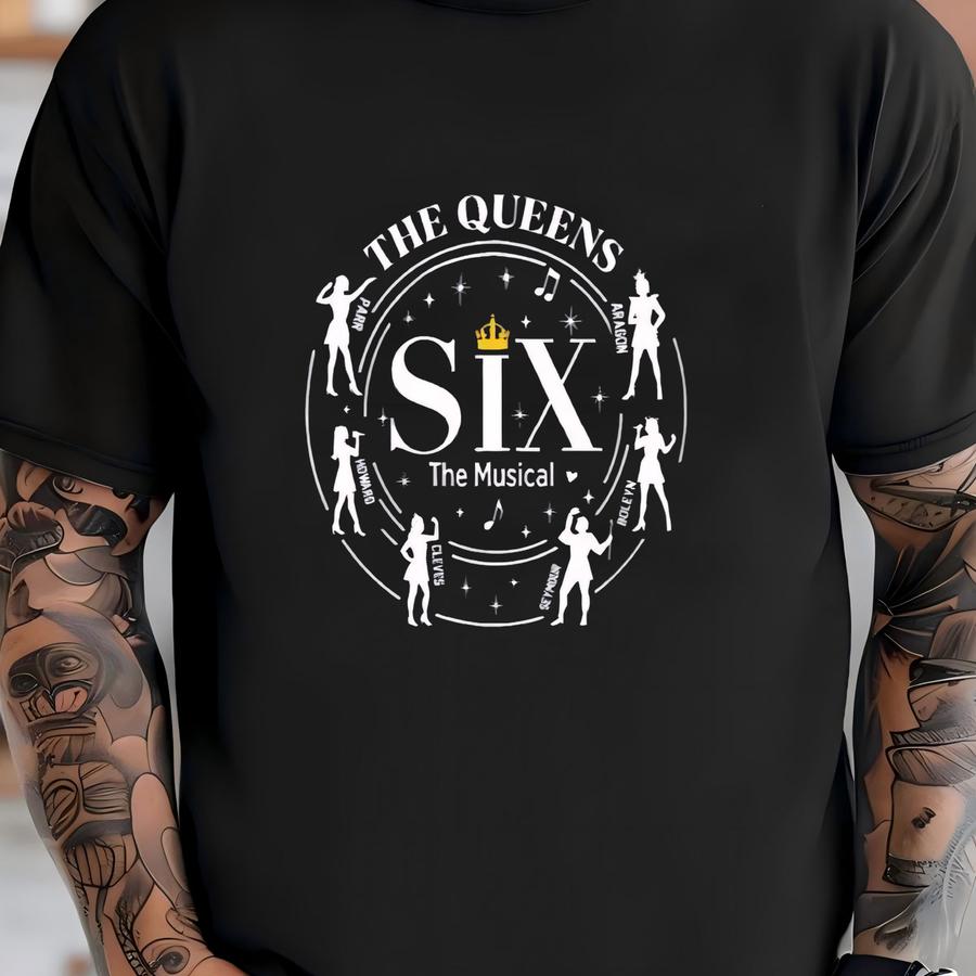 Six Musical Shirt, Broadway Musical Shirt, Theatre Musical Tee, Six The Musical Shirt, The Musical Shirt T-shirt