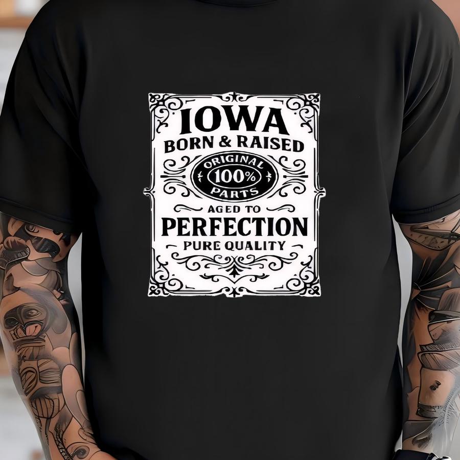 Iowa Girl Png, Iowa State, Iowa Gift, Womens Iowa Svg, Midwest Girl, Hawkeye State, Cedar Rapids, Des Moines, Iowa University, Farm Girl T-shirt