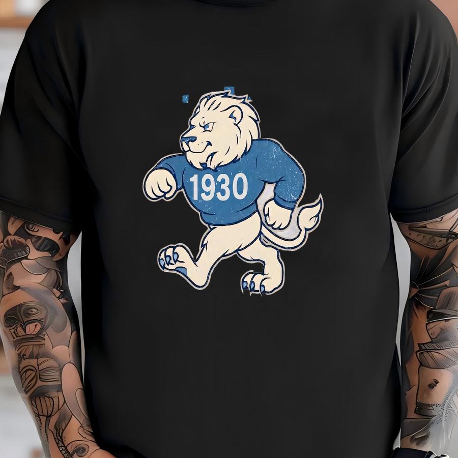 Detroit Football Vintage Crewneck Sweatshirt, Unisex Sweatshirt, Retro Detroit Apparel, Cozy Casual Wear, Sports Fan Gift, 1930s Style T-shirt