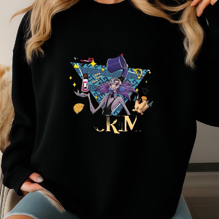 Kronk And Yzma Partners In Crime Shirt, The Emperor's New Grove Funny Couple Matching Shirt, Valentine's Day Gift Him Her Sweatshirt