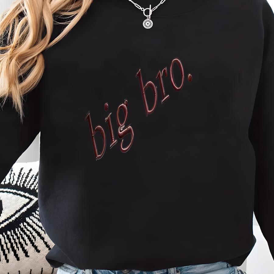 Big Sister Toddler Shirt: Matching Family Sweatshirt Sweatshirt