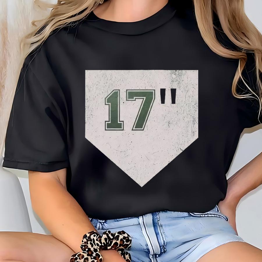 Baseball Shirt Custom Number Home Plate T Shirt Softball Mom Tshirt Baseball Gift Baseball Season Apparel Softball Player T-shirt