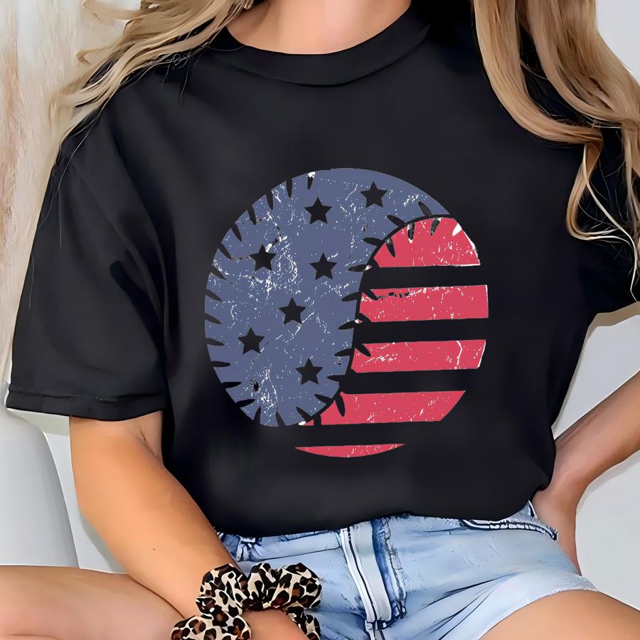 Baseball Fourth Of July Shirt American Flag Baseball Tee Sweatshirt Baby Independence Day Tee Patriotic Toddler Outfit 4th Of July Fireworks T-shirt