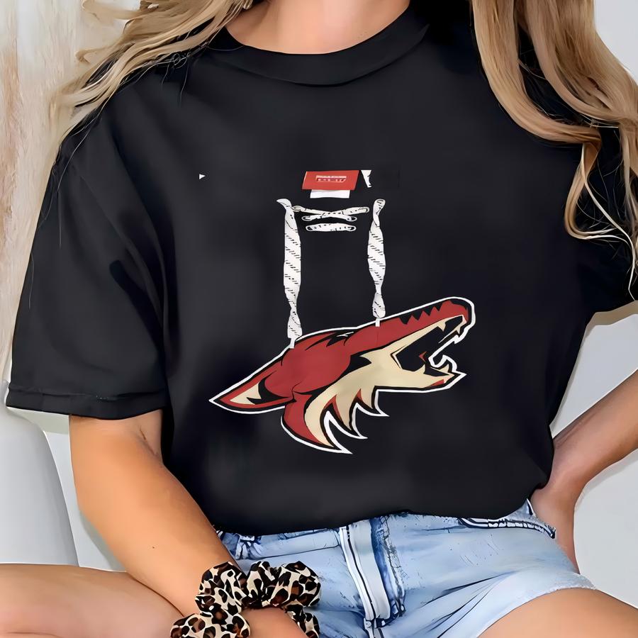 Vintage Arizona Coyotes Hoodie Sweatshirt Large Arizona Coyotes Logo Sweater Coyotes American Hockey Ice Hoodie Size L T-shirt