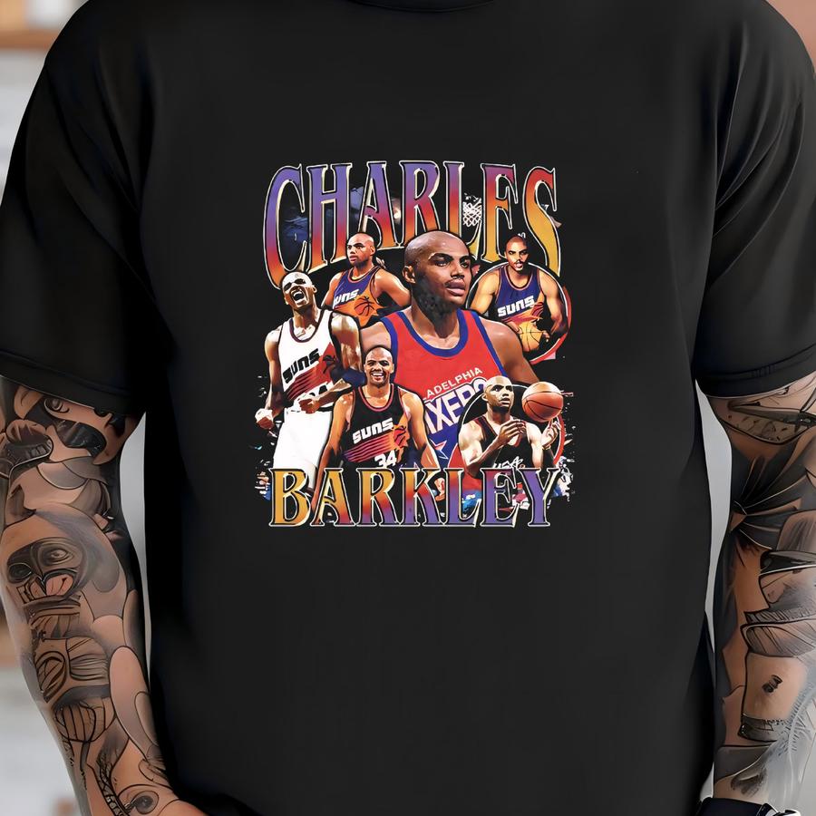 Classic 1990s Uncle Chuck Barkley Tee T-shirt