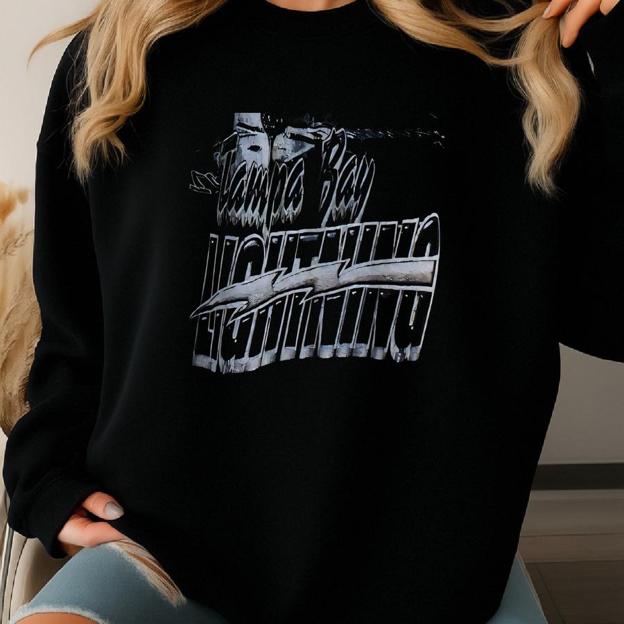 Vintage 00s Tampa Bay Lightning T-shirt Tampa Bay Lightning Sweatshirt Tampa Bay Lightning Hockey Sweater Crewneck Hoodie Jacket Jersey Sweatshirt