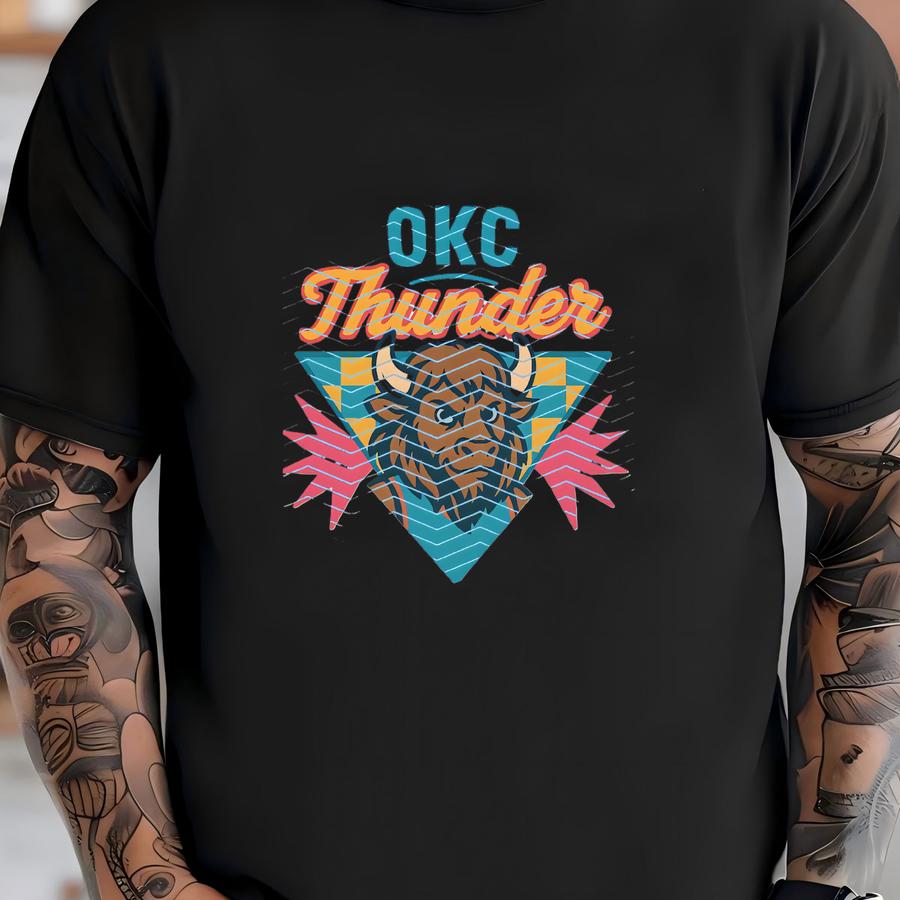 Oklahoma City Okc Thunder Up Okc Rumble Tee Shirt T-shirt