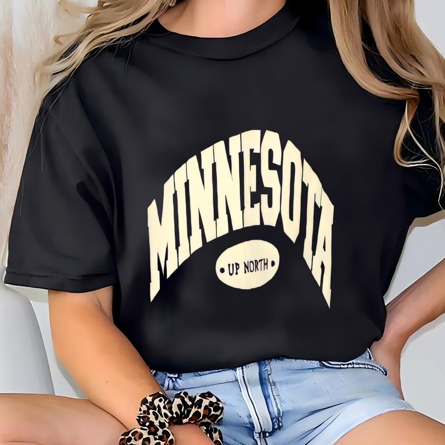 Vintage Minnesota Up North Sweatshirt X Minnesota Up North Spell Out Logo Crewneck Minnesota Us State Boxy Sweater Size Xxl T-shirt