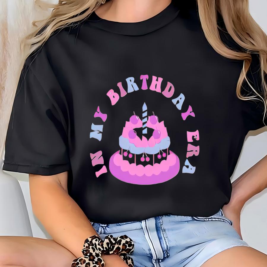 In My Birthday Era Shirt, Best Friend Gift For Birthday, Kids Birthday Shirt, Girls Birthday Shirt, Birthday 10th Shirt, Gifts For Kids T-shirt