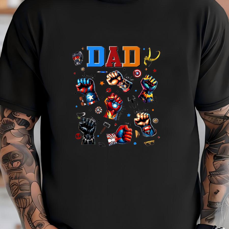 Super Dad Shirt, Best Dad Ever Shirt, Superhero Father's Day Shirt, Funny Dad Shirt, Dad Life Shirt, Dad Shirt , Gift For Father T-shirt