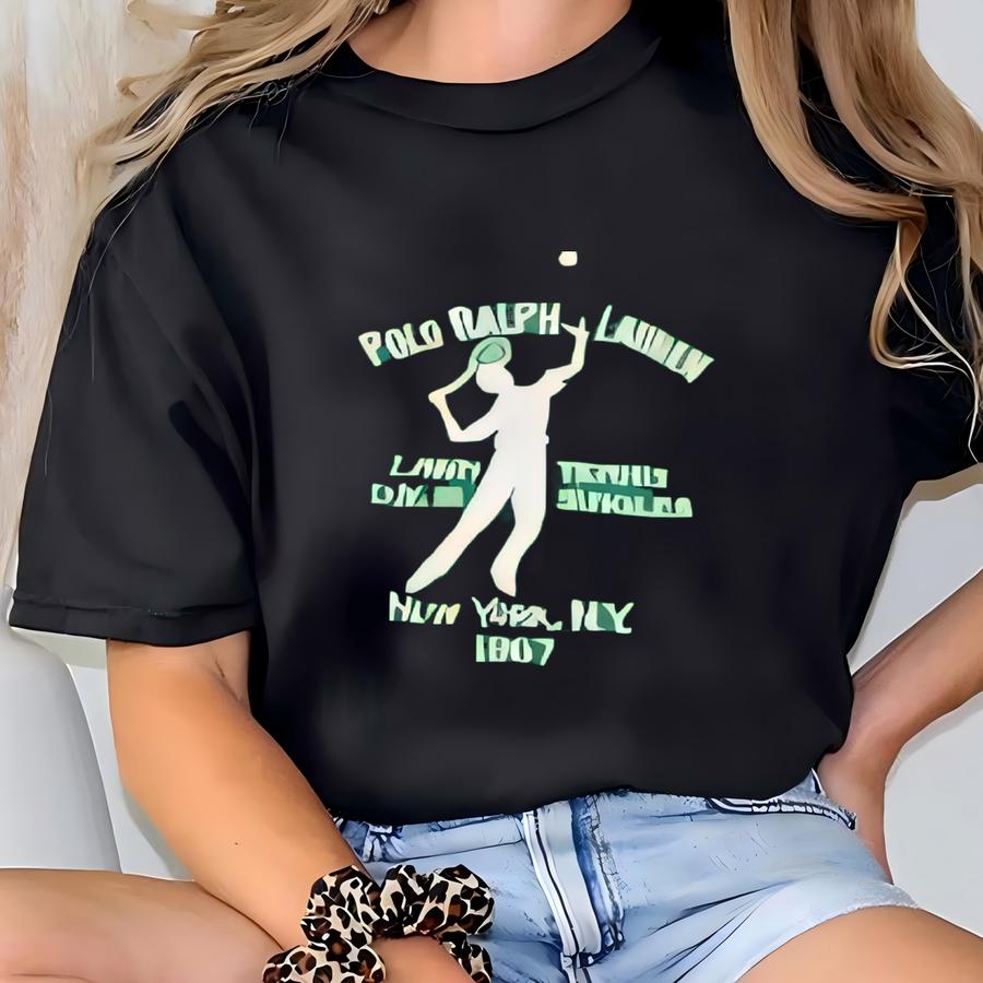 90s Distressed Polo Ralph Lauren Sweater Y Logo Green Color Men’s L T-shirt