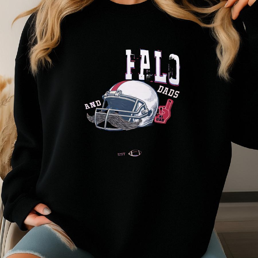Buffalo Football Dad Shirt, Father's Day Gift For Buffalo Dads, Mustache Helmet Tee, Dads And Touchdowns Tee, Vintage Retro 80s Style Shirts Sweatshirt