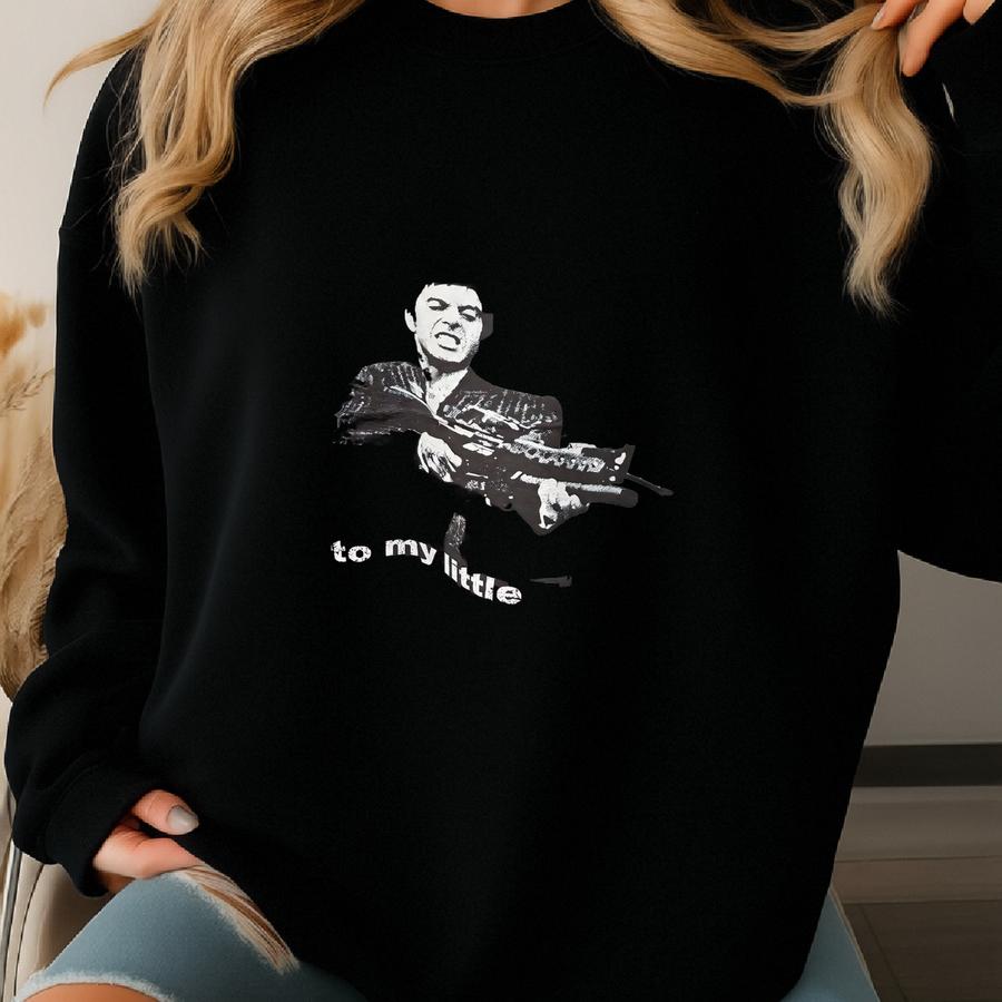 Vintage 2000s Scarface 7even Tag Tshirt Size M Sweatshirt