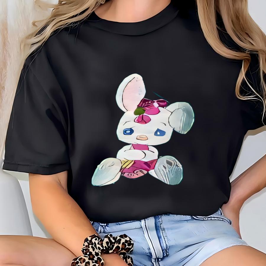 Vintage 90s Rabbit X Russell Hoodie Size L T-shirt