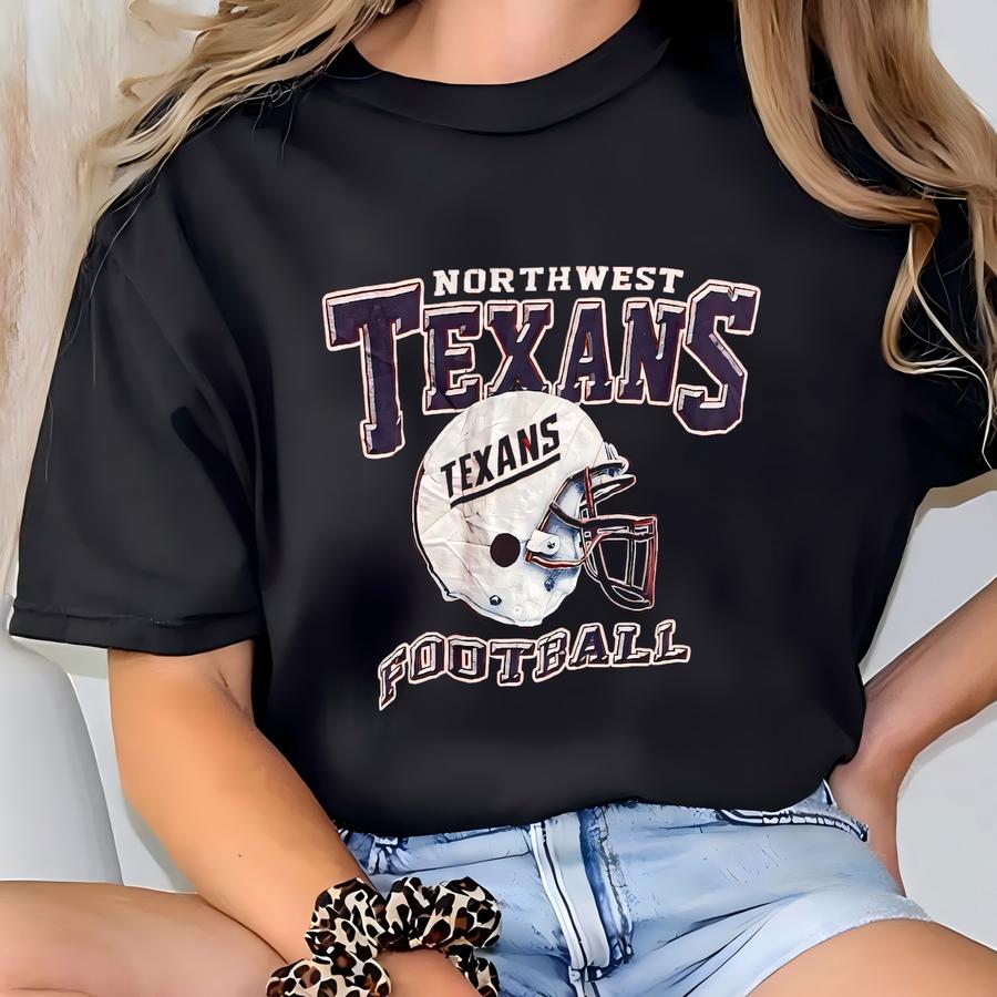 Vintage Northwest Texans Football Hoodie Size L T-shirt