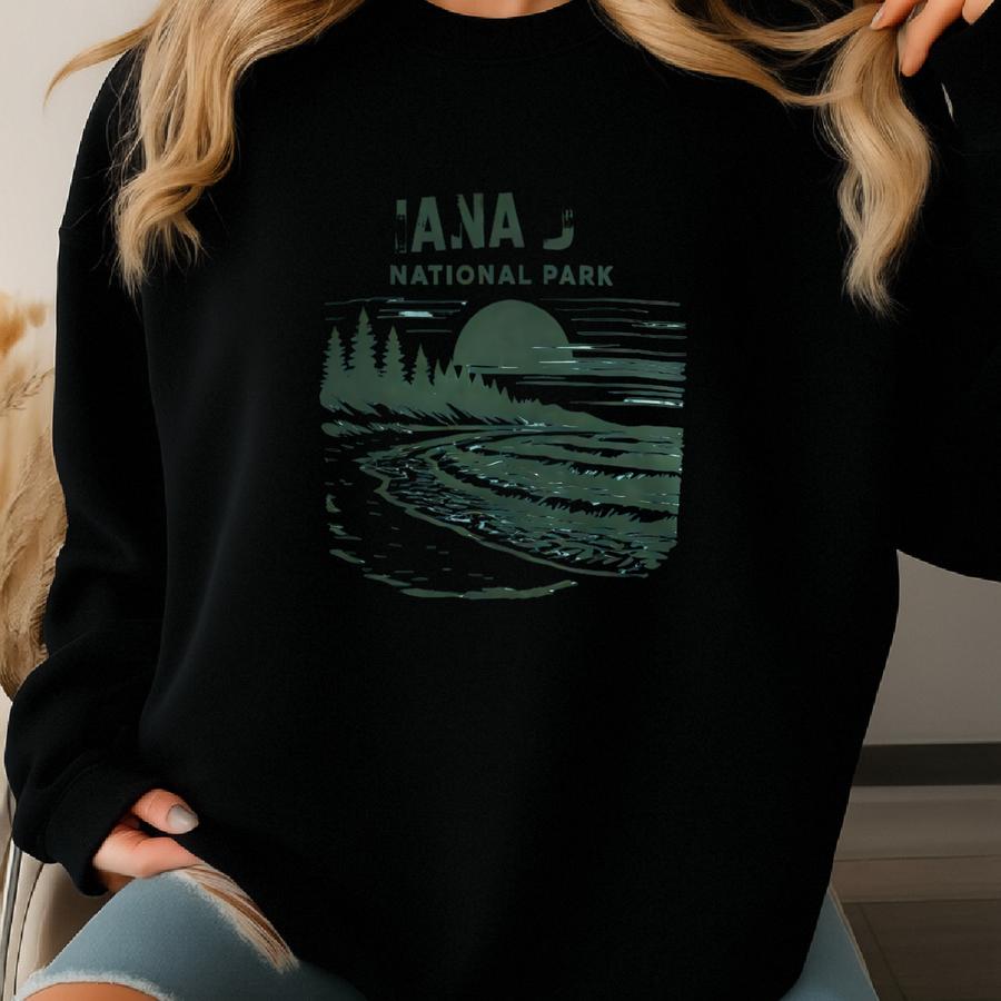 Vintage A Dunes National Park Shirt, Retro Lake Michigan Tee, Outdoor Beach Sweatshirt Hoodie Sweatshirt