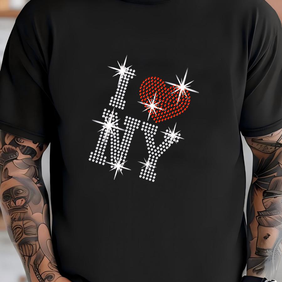I Heart Ny Rhinestone Hat: Game Day  T-shirt