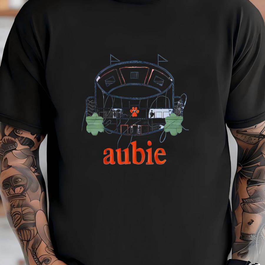Auburn Stadium Polo - Toddler Youth Boy - Personalized Name - Football Stadium Y - Fan - Custom Name - Short Sve T-shirt