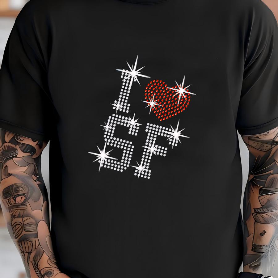 I Heart San Francisco Rhinestone Hat: Game Day  T-shirt