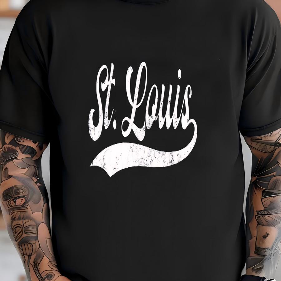 St Louis Sweatshirt, St Louis City Shirt, Missouri Shirt, St Louis Fan Gift, St Louis Shirt, Gift For Women, Men T-shirt