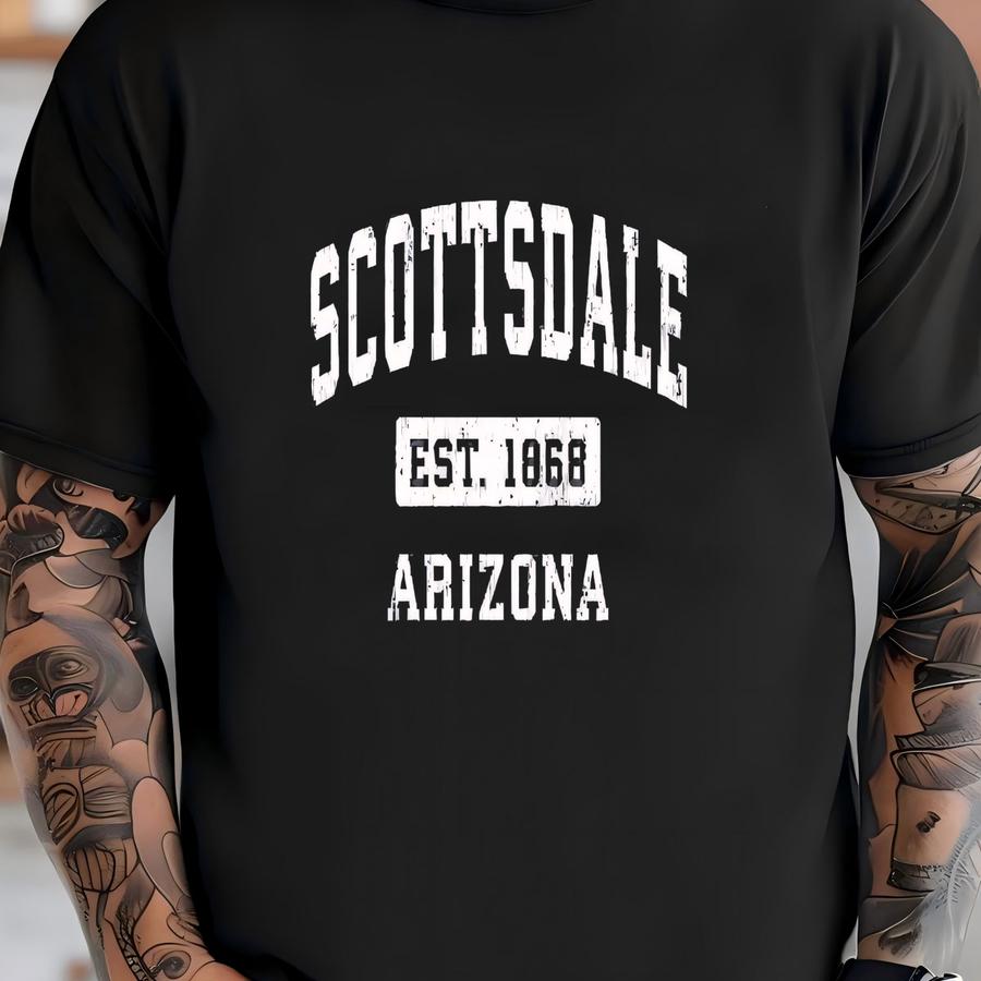 Scottsdale Arizona Shirt, Scottsdale Souvenir, Scottsdale Travel Gift, Scottsdale Az Shirt, Arizona State Tee, Scottsdale Sweater, Arizona T-shirt