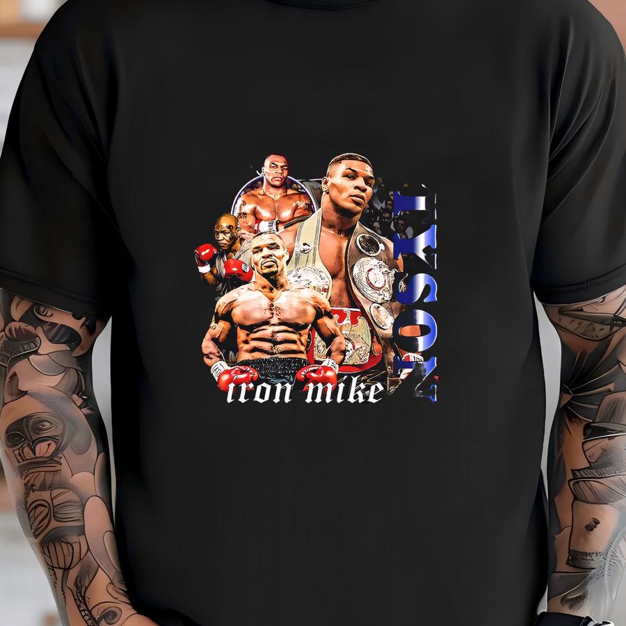 Classic Iron Mike Sports Graphic Tee T-shirt