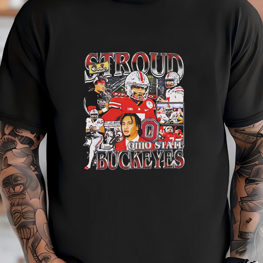 Classic College Columbus Stroud Sports Tee T-shirt