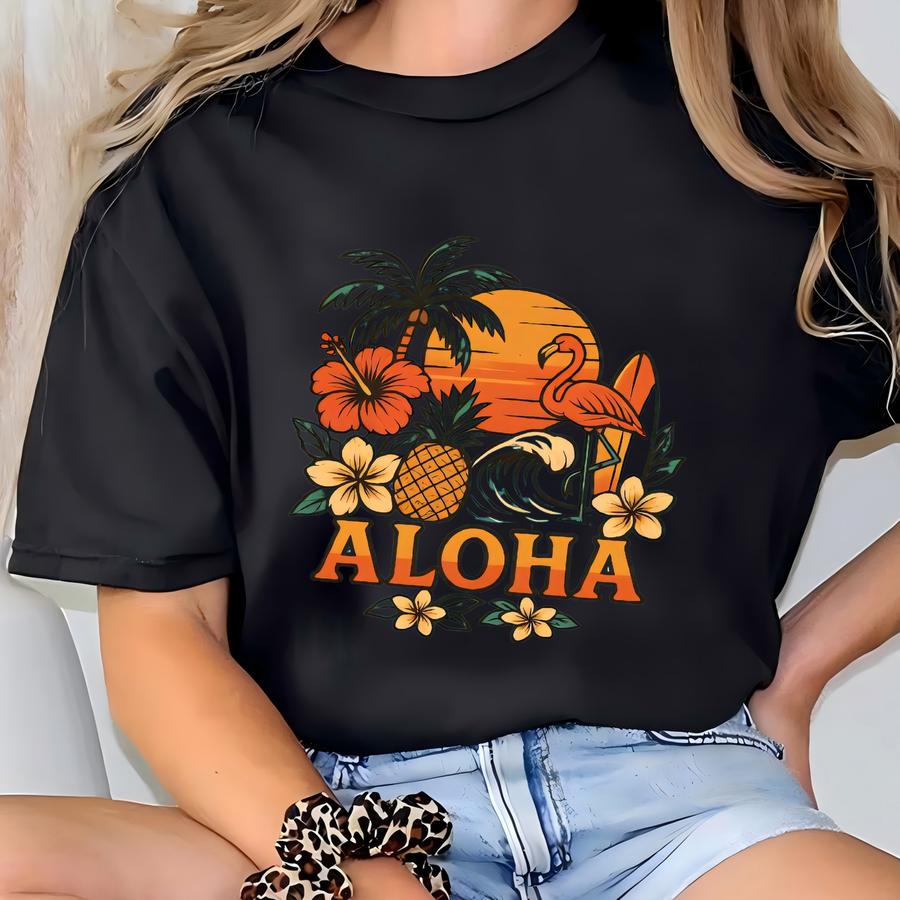 Aloha Shirt | ® | Hawaiian Shirt | Hawaii Lover Shirt | Tropic Tee Shirt | Hawaii Trip Tee | Summer Vibes | City Of Hawaii T-shirt