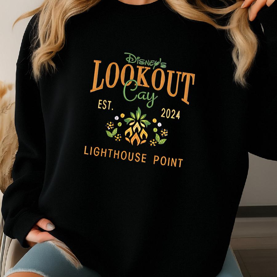 Wdw Lookout Cay Sweatshirt, Lookout Cay Bahamas Hoodie, Cute Lookout Shirt, Polynesian Grand Floridian Wilderness Lodge Shirt Sweatshirt