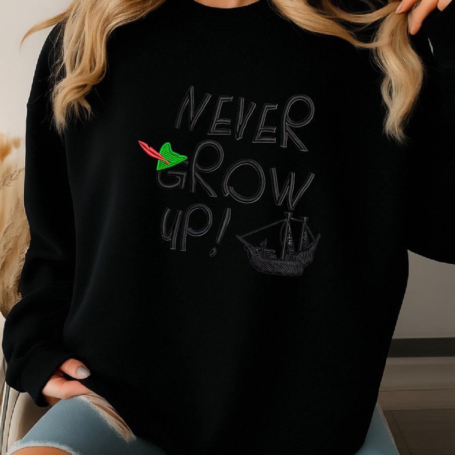 Peter Pan Sweatshirt, Cute Peter Pan Shirt, Peter Pan  Sweatshirt