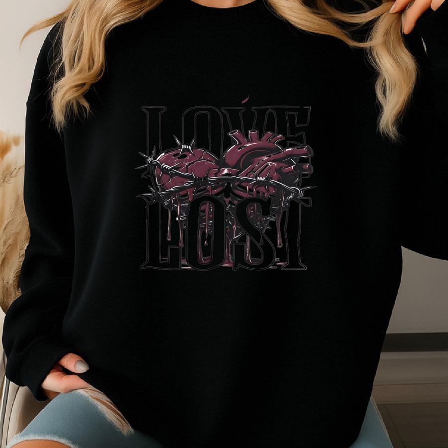 Loveless Sneaker Shirt To Match 5 Maniere Violet Ore Burgundy Crush Sweatshirt