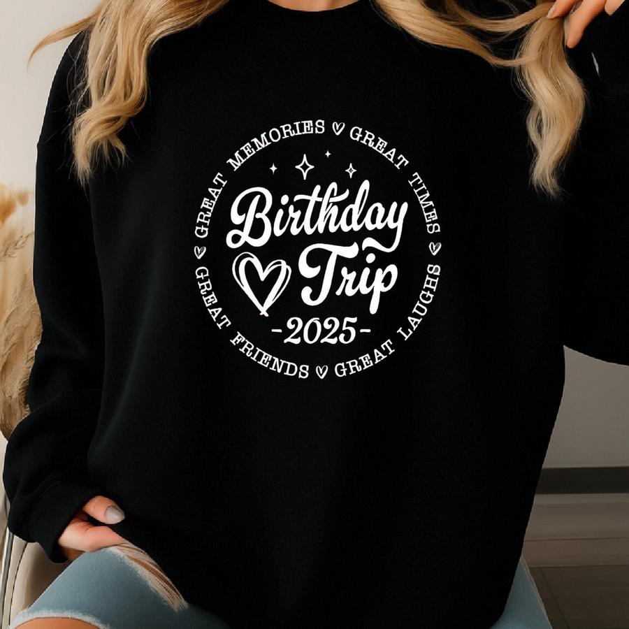 Birthday Girl Shirt, Birthday Cruise, It's My Birthday, Birthday Trip, Birthday , Birthday Gift, Birthday Party, Girl Gift, Unisex Sweatshirt