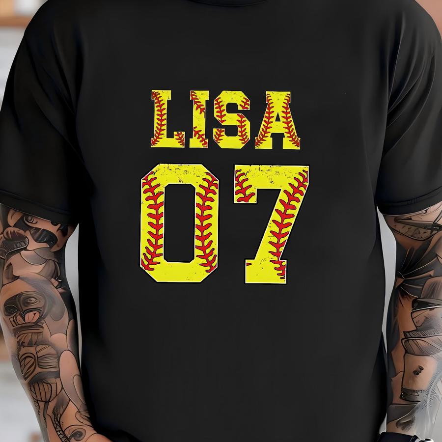 ® Shirt, Custom Baseball Shirt, Custom Jersey Number, Baseball Team Gift, Baseball Game Day, Baseball Fan Tee, Personalize T-shirt